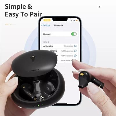 IPX5 αδιάβροχος θόρυβος που ακυρώνει Bluetooth Earbuds με την ασύρματη περίπτωση χρέωσης