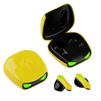 Κίτρινο ασύρματο Bluetooth αέρα ΥΨΗΛΉΣ ΠΙΣΤΌΤΗΤΑΣ ακουστικό Hornet Dor Earbud ακουστικών αυτοκινήτων TWS
