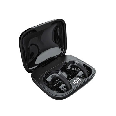 Ασύρματος Bluetooth συνδετήρας διεξαγωγής κόκκαλων ακουστικών ABS TWS στο αυτί