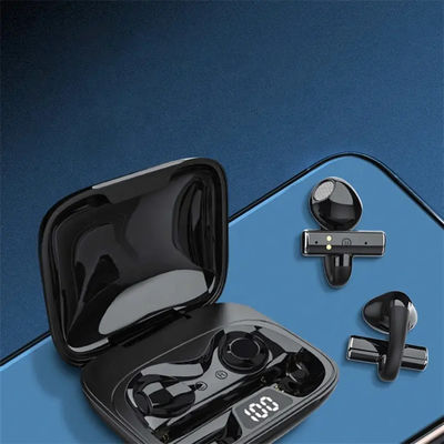 Ασύρματος Bluetooth συνδετήρας διεξαγωγής κόκκαλων ακουστικών ABS TWS στο αυτί