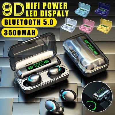 Αδιάβροχος θόρυβος ακουστικών TWS ασύρματος Bluetooth που ακυρώνει Earbuds με Mic
