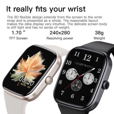 Ποσοστό αθλητικών καρδιών αδιάβροχο Smartwatch με ECG και τη πίεση του αίματος