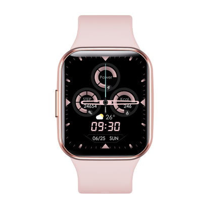 IP67 1,65 ίντσα Bluetooth που καλεί Smartwatch Q23 τετραγωνική μορφή έξυπνη οθόνη χρώματος ρολογιών