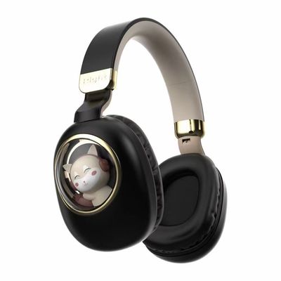 Χαριτωμένα ακουστικά Bluetooth αυτιών γατών, ασύρματος θόρυβος Bluetooth που ακυρώνουν τα ακουστικά
