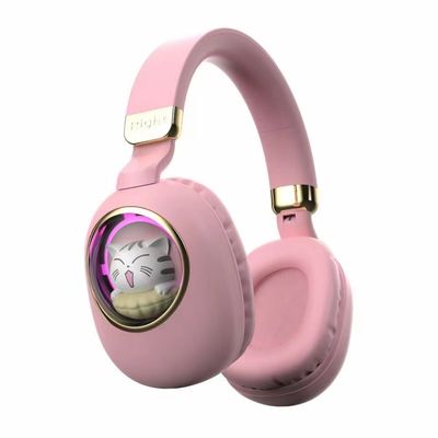 Χαριτωμένα ακουστικά Bluetooth αυτιών γατών, ασύρματος θόρυβος Bluetooth που ακυρώνουν τα ακουστικά