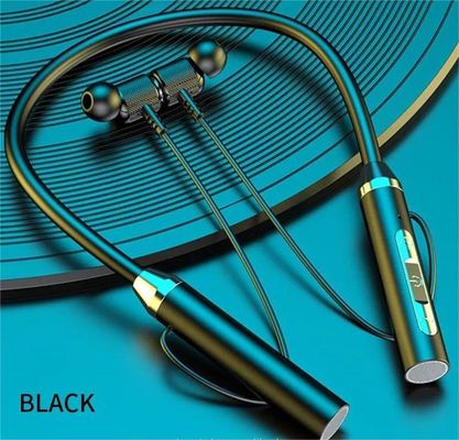 Τα ακουστικά Bluetooth λαιμών πουκάμισου TWS στεγανοποιούν μαγνητικό ασύρματο Earbuds