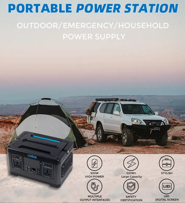 300W εφεδρικό φορητό λίθιο 7.8KG σταθμών παραγωγής ηλεκτρικού ρεύματος για την υπαίθρια στρατοπέδευση