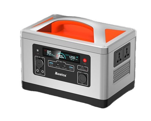 1200w υπαίθρια κινητή ηλιακή γεννήτρια σταθμών παραγωγής ηλεκτρικού ρεύματος στρατοπέδευσης κινητή 350000mah