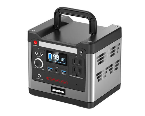 φορητός σταθμός ηλιακής ενέργειας 320W 110V 220V 240V με τη διπλή καθολική υποδοχή εναλλασσόμενου ρεύματος