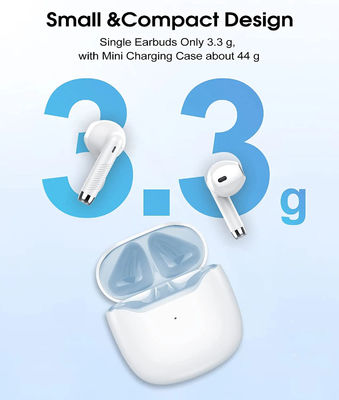 Γρήγορη χρέωση Earbuds 37.2g τύπων Γ ακουστικών IPX7 TWS ασύρματη Bluetooth