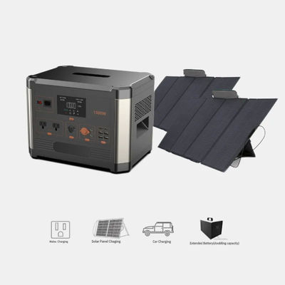 2W Φως LED Κατασκήνωση Φορητή τροφοδοσία 1500W