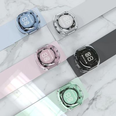 Ασύρματα ακουστικά Bluetooth ακουστικά 48.5 ώρες χρόνος παιχνιδιού με LED ψηφιακή οθόνη