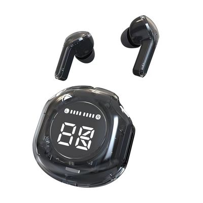 Ασύρματα ακουστικά Bluetooth ακουστικά 48.5 ώρες χρόνος παιχνιδιού με LED ψηφιακή οθόνη