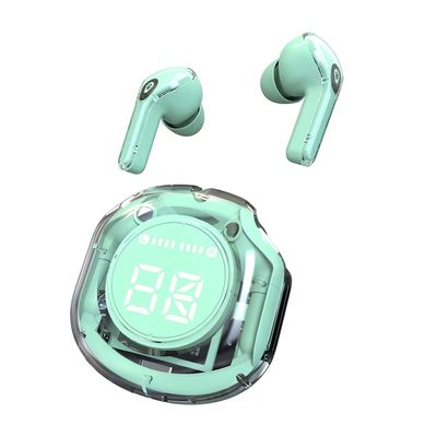 Ασύρματα ακουστικά Bluetooth ακουστικά 48.5 ώρες χρόνος παιχνιδιού με LED ψηφιακή οθόνη