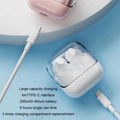Ακουστικά Bluetooth με DC5V Type-C και θύρα φόρτισης Lightning
